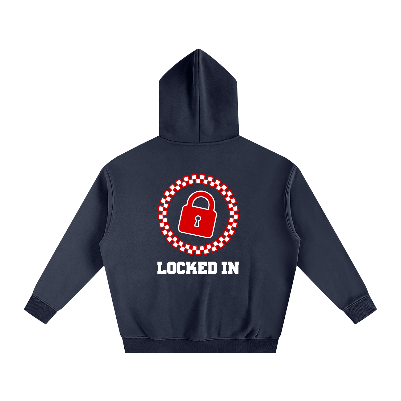Locked In Classic Fleeced Oversized Hoodie