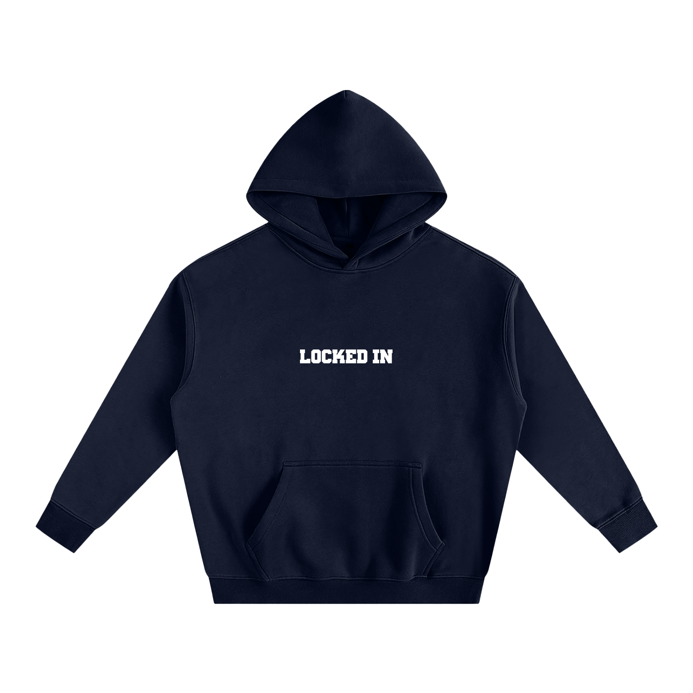 Locked In Classic Fleeced Oversized Hoodie